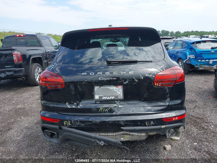 2017 Porsche Cayenne VIN: WP1AA2A29HKA81933 Lot: 12049493