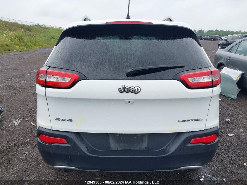 2015 Jeep Cherokee Limited VIN: 1C4PJMDB3FW509164 Lot: 12049505