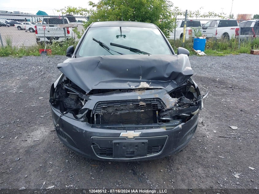 2013 Chevrolet Sonic VIN: 1G1JB6EH1D4224935 Lot: 12049512