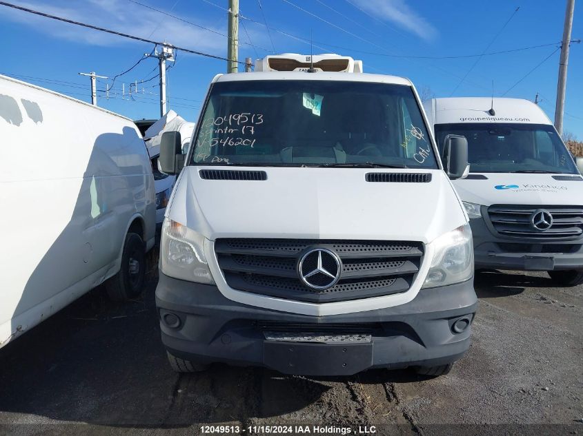 2017 Mercedes-Benz Sprinter S VIN: WD3BE7CD0HP546201 Lot: 12049513