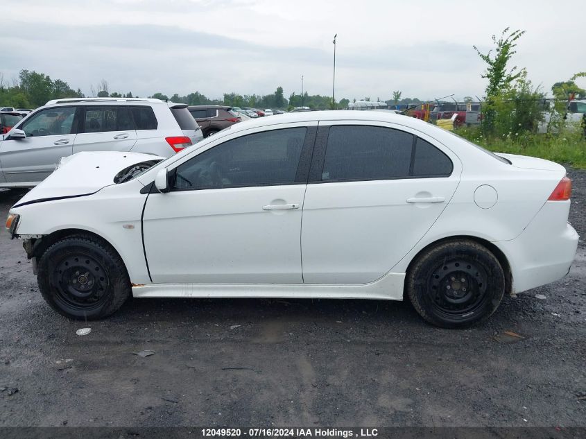 2008 Mitsubishi Lancer VIN: JA3AU86U38U604193 Lot: 12049520