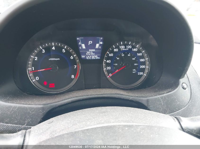 2013 Hyundai Accent Gl VIN: KMHCT5AE9DU095714 Lot: 12049530