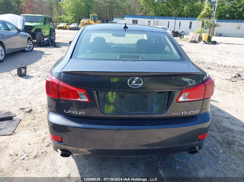 2009 Lexus Is 250 VIN: JTHCK262995031600 Lot: 12049535