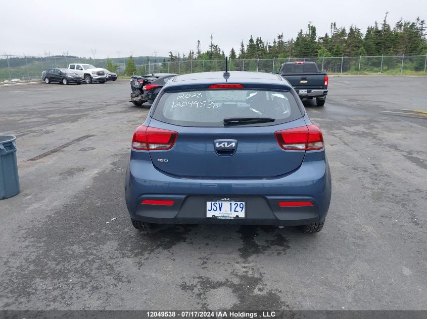 2023 Kia Rio 5-Door VIN: 3KPA25AD1PE596976 Lot: 12049538