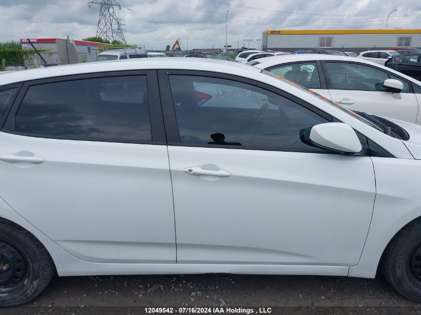 2013 Hyundai Accent VIN: KMHCT5AEXDU098086 Lot: 12049542