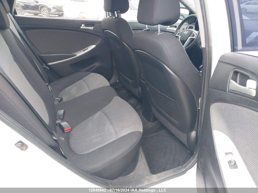 2013 Hyundai Accent VIN: KMHCT5AEXDU098086 Lot: 12049542