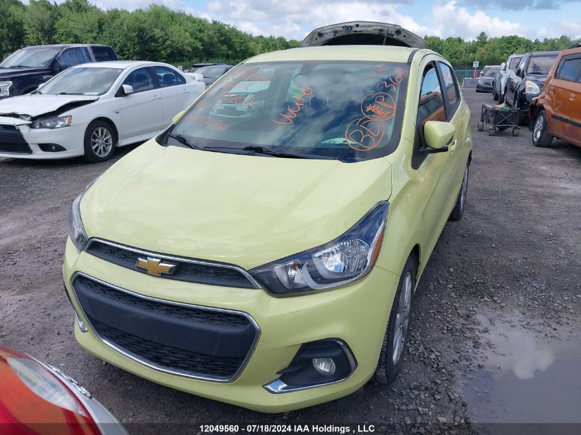 2017 Chevrolet Spark VIN: KL8CD6SA4HC815203 Lot: 12049560