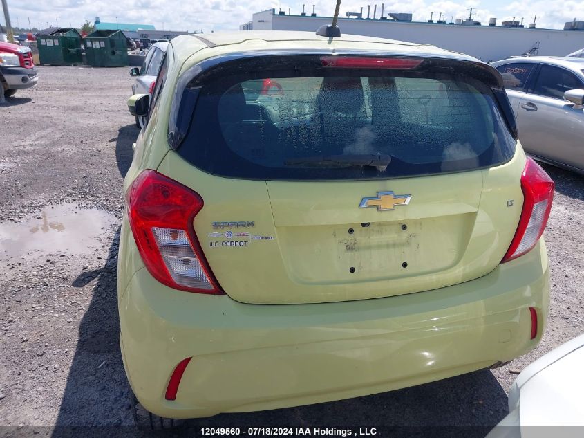 2017 Chevrolet Spark VIN: KL8CD6SA4HC815203 Lot: 12049560