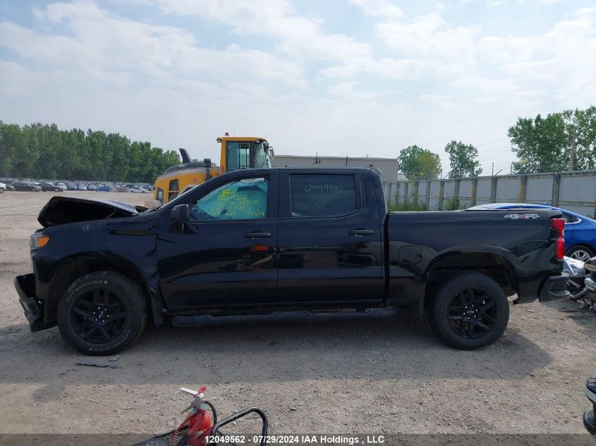 2022 Chevrolet Silverado 1500 Ltd VIN: 1GCPYBEK7NZ121186 Lot: 12049562