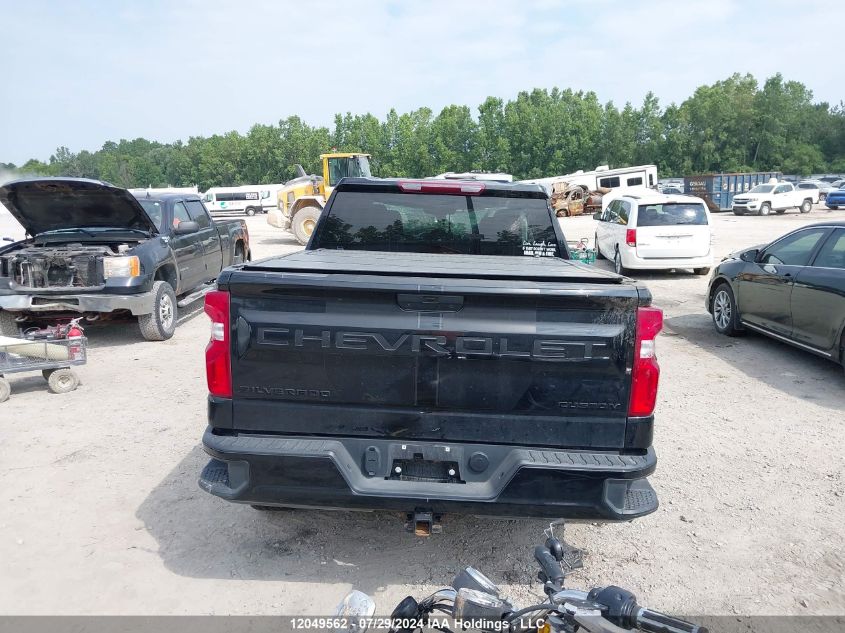 2022 Chevrolet Silverado 1500 Ltd VIN: 1GCPYBEK7NZ121186 Lot: 12049562