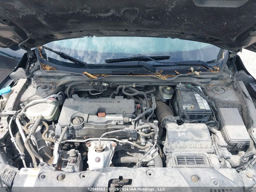 2018 Honda Civic Ex 4Dr VIN: 2HGFC2F88JH004015 Lot: 12049563