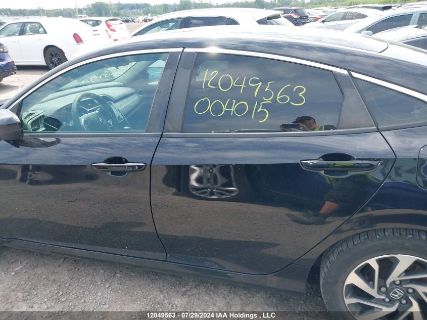 2018 Honda Civic Ex 4Dr VIN: 2HGFC2F88JH004015 Lot: 12049563