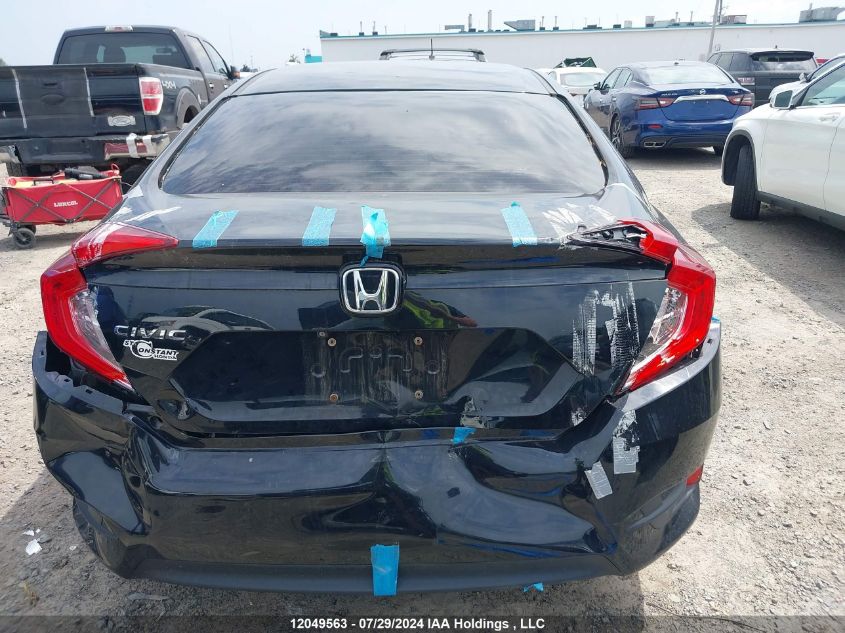 2018 Honda Civic Ex 4Dr VIN: 2HGFC2F88JH004015 Lot: 12049563