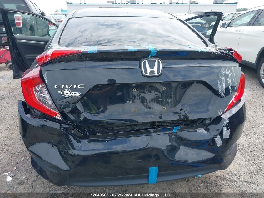 2018 Honda Civic Ex 4Dr VIN: 2HGFC2F88JH004015 Lot: 12049563