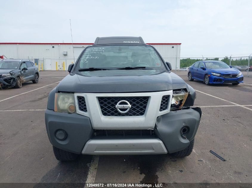 2011 Nissan Xterra Off Road/S/Se VIN: 5N1AN0NW8BC509642 Lot: 12049572