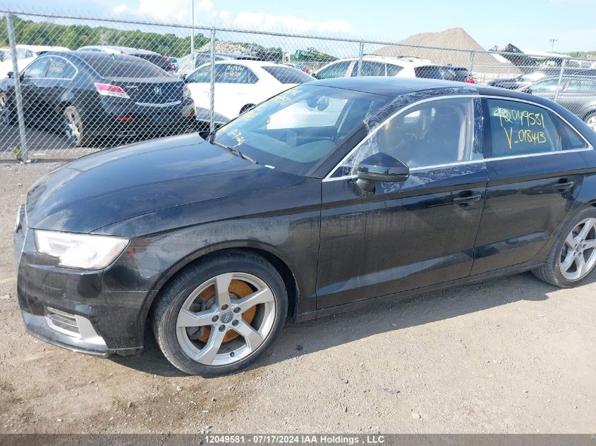 2019 Audi A3 VIN: WAUBEGFF2K1018413 Lot: 12049581