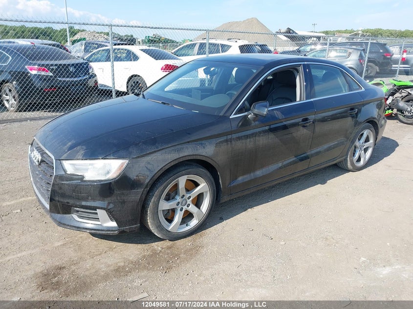 2019 Audi A3 VIN: WAUBEGFF2K1018413 Lot: 12049581