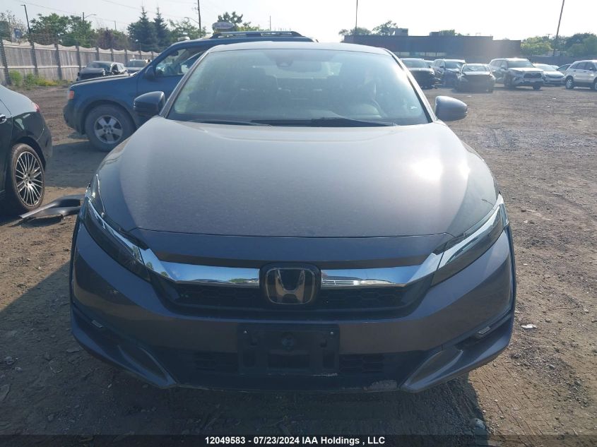 2018 Honda Clarity VIN: JHMZC5F32JC800858 Lot: 12049583