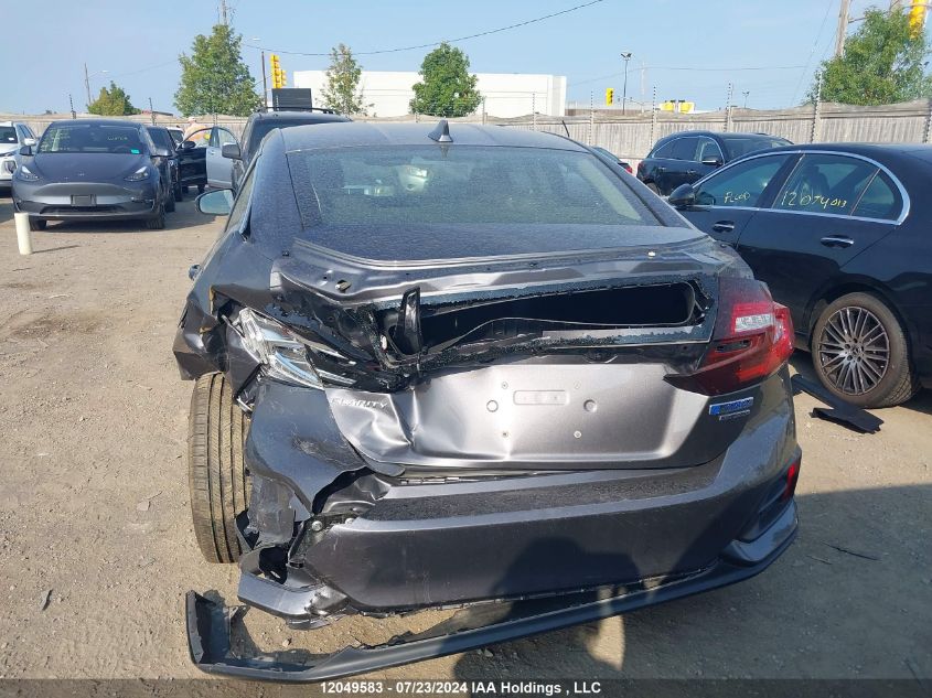 2018 Honda Clarity VIN: JHMZC5F32JC800858 Lot: 12049583