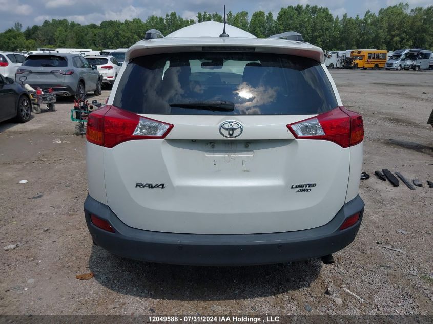 2013 Toyota Rav4 Limited VIN: 2T3DFREV9DW085723 Lot: 12049588