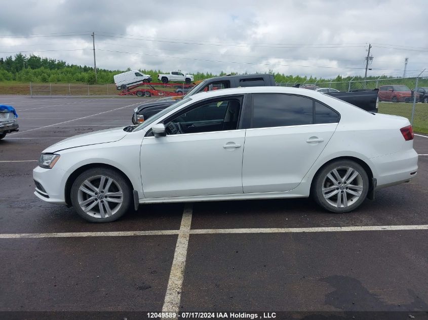 2017 Volkswagen Jetta Sel/Sel Premium VIN: 3VWL17AJ5HM214062 Lot: 12049589