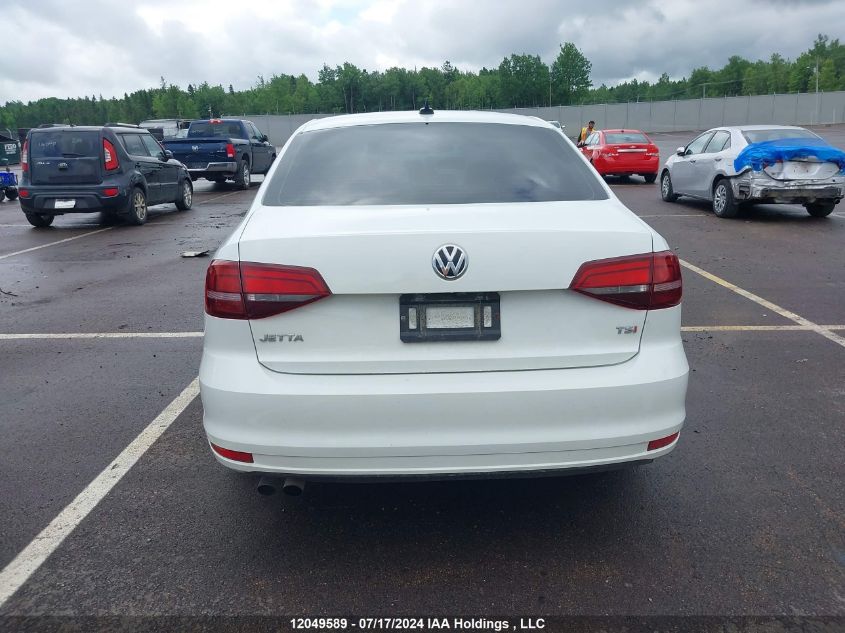 2017 Volkswagen Jetta Sel/Sel Premium VIN: 3VWL17AJ5HM214062 Lot: 12049589