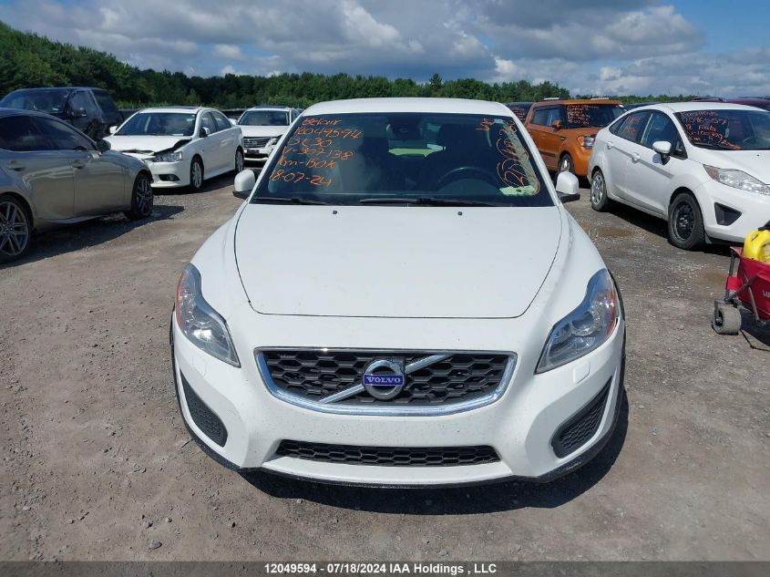 2013 Volvo C30 VIN: YV1672MK4D2307138 Lot: 12049594