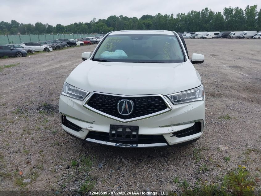 2018 Acura Mdx VIN: 5J8YD4H41JL800751 Lot: 12049599