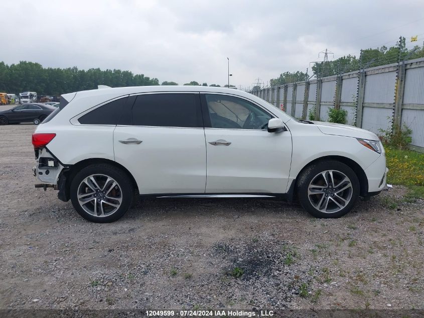 2018 Acura Mdx VIN: 5J8YD4H41JL800751 Lot: 12049599