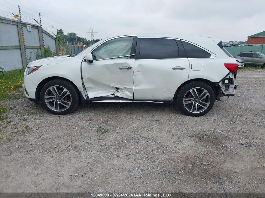 2018 Acura Mdx VIN: 5J8YD4H41JL800751 Lot: 12049599