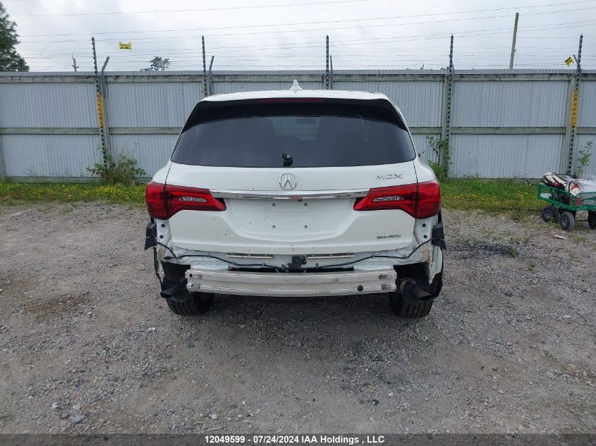 2018 Acura Mdx VIN: 5J8YD4H41JL800751 Lot: 12049599