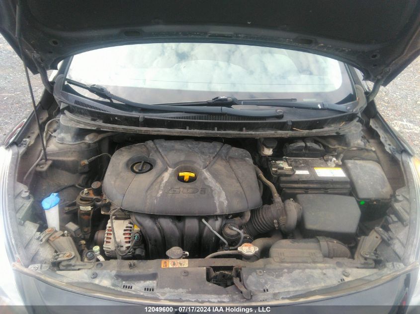 2014 Hyundai Elantra VIN: KMHD25LH3EU186588 Lot: 12049600