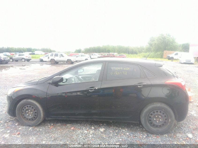 2014 Hyundai Elantra VIN: KMHD25LH3EU186588 Lot: 12049600