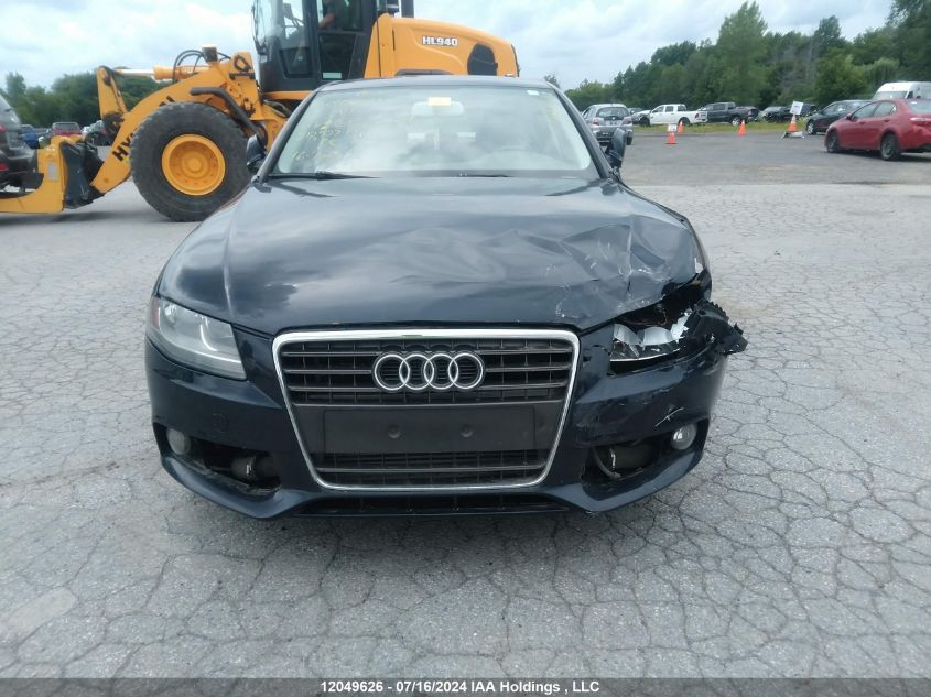 2010 Audi A4 VIN: WAUBFCFL5AN051537 Lot: 12049626