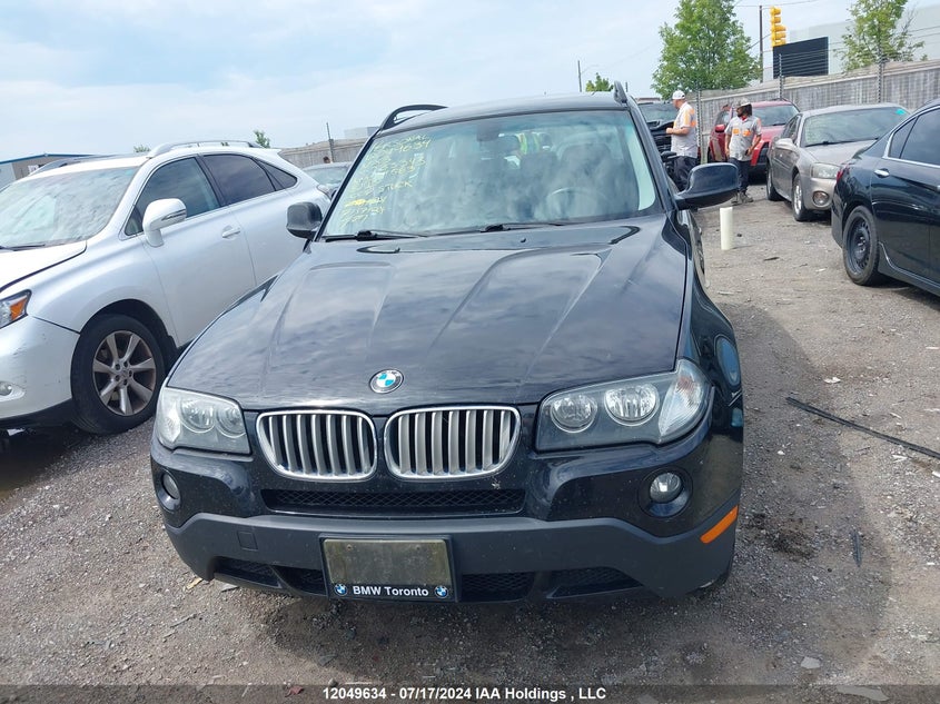 2010 BMW X3 VIN: WBXPC9C41AWJ33344 Lot: 12049634