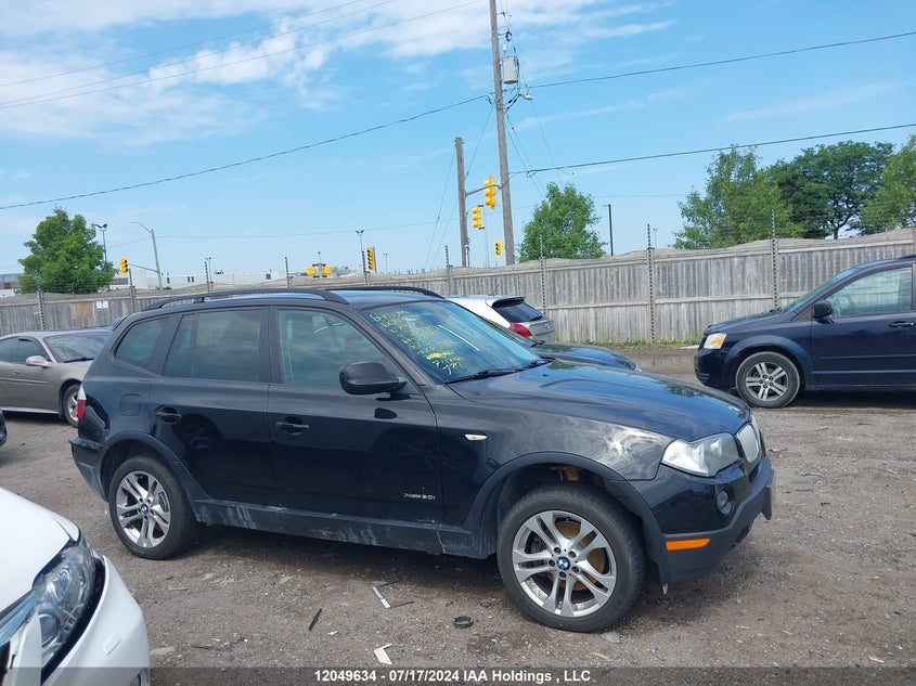 2010 BMW X3 VIN: WBXPC9C41AWJ33344 Lot: 12049634