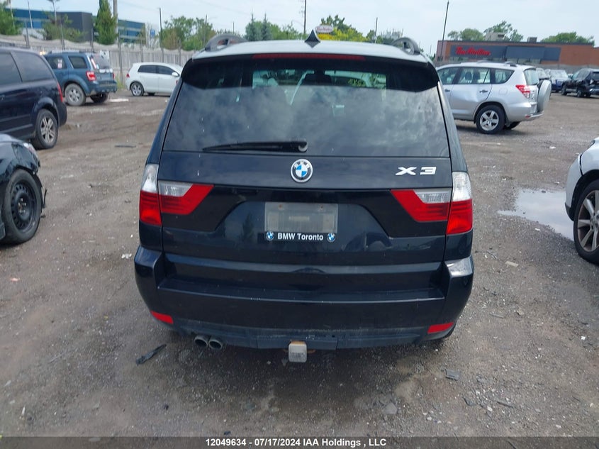 2010 BMW X3 VIN: WBXPC9C41AWJ33344 Lot: 12049634