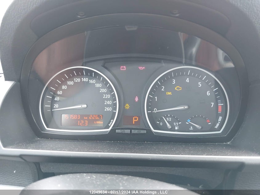 2010 BMW X3 VIN: WBXPC9C41AWJ33344 Lot: 12049634