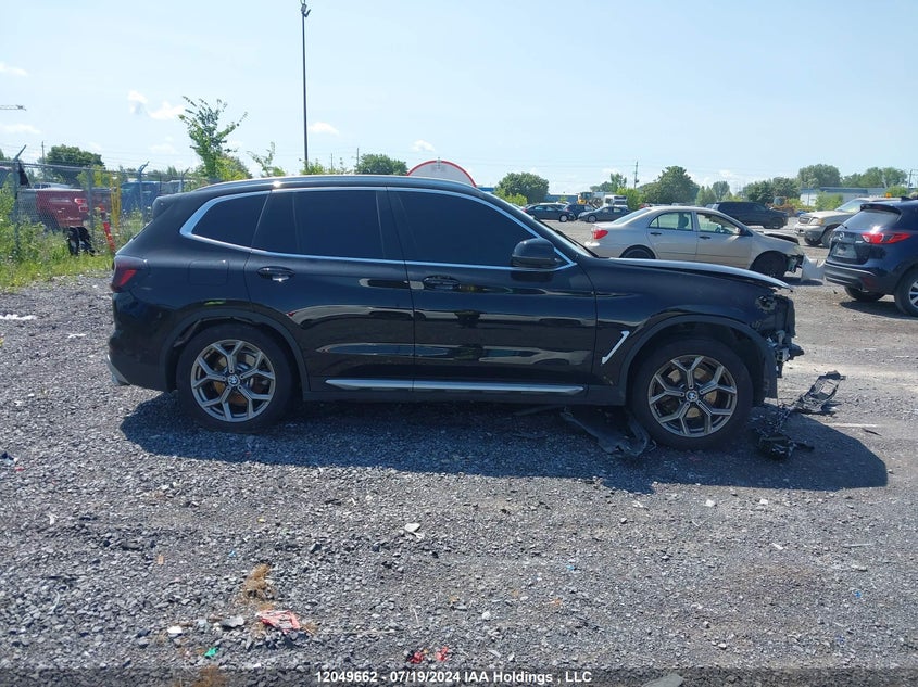 2024 BMW X3 xDrive30I VIN: 5UX53DP03R9U28677 Lot: 12049662