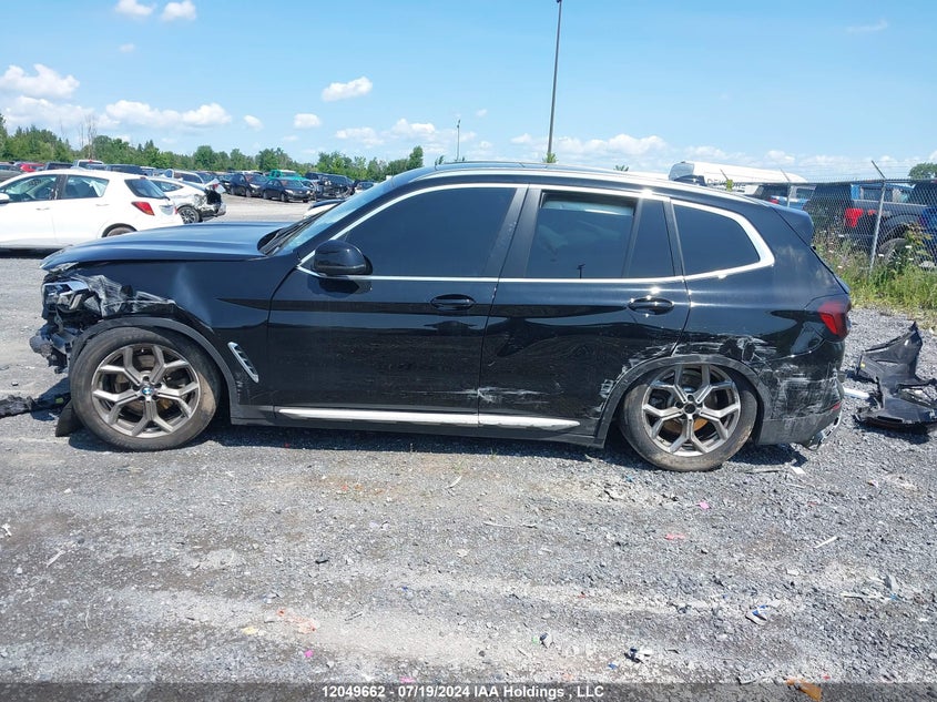 2024 BMW X3 xDrive30I VIN: 5UX53DP03R9U28677 Lot: 12049662
