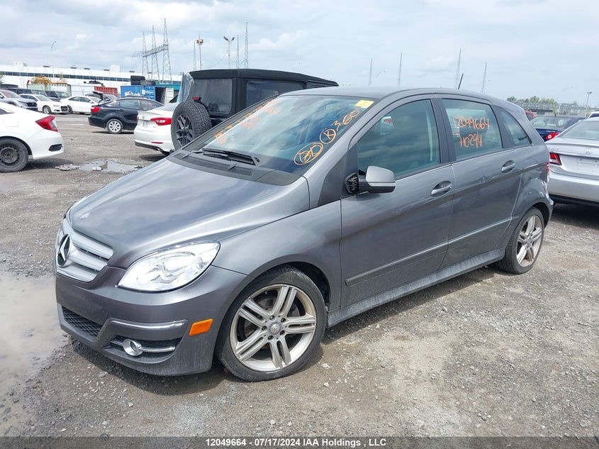 2011 Mercedes-Benz B-Class VIN: WDDFH3EB6BJ710294 Lot: 12049664
