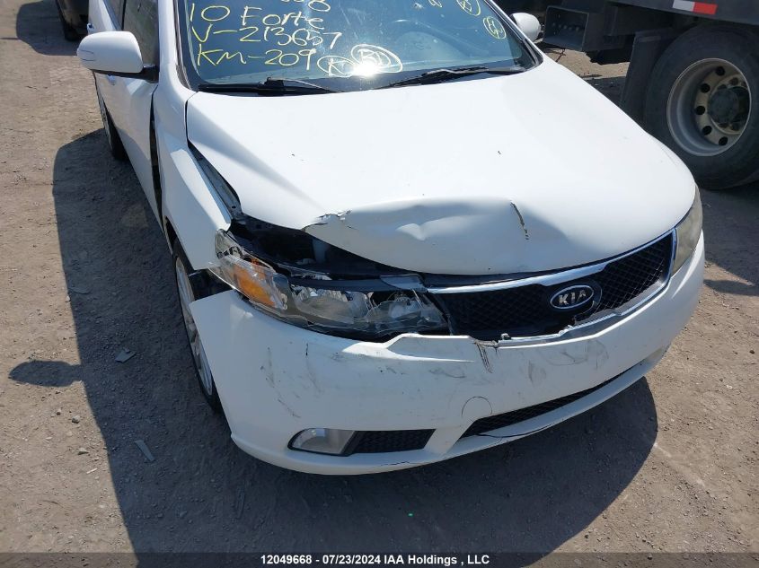 2010 Kia Forte VIN: KNAFW4A36A5213657 Lot: 12049668