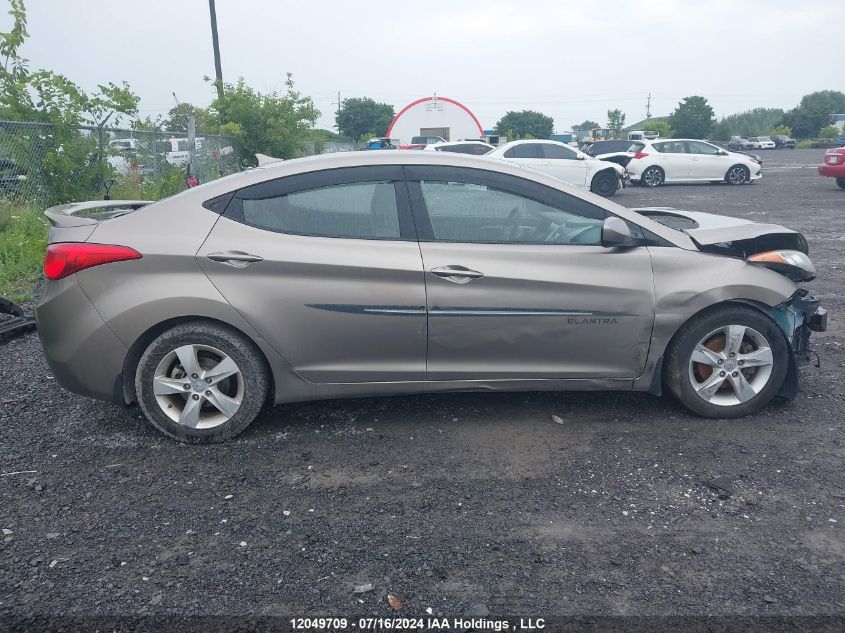 2013 Hyundai Elantra Gls VIN: 5NPDH4AE0DH261777 Lot: 12049709