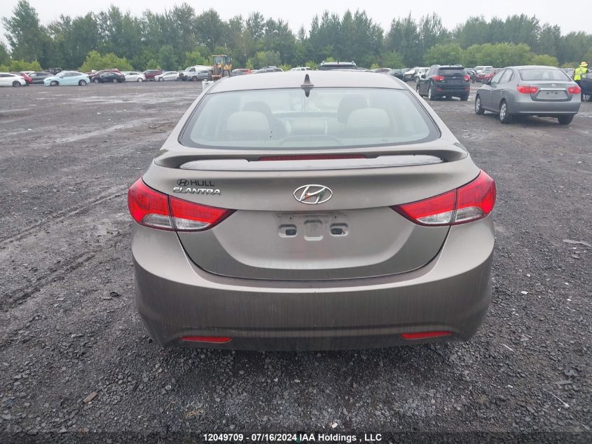 2013 Hyundai Elantra Gls VIN: 5NPDH4AE0DH261777 Lot: 12049709