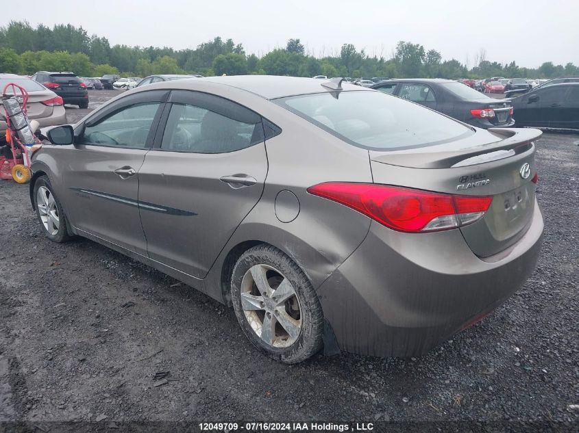 2013 Hyundai Elantra Gls VIN: 5NPDH4AE0DH261777 Lot: 12049709