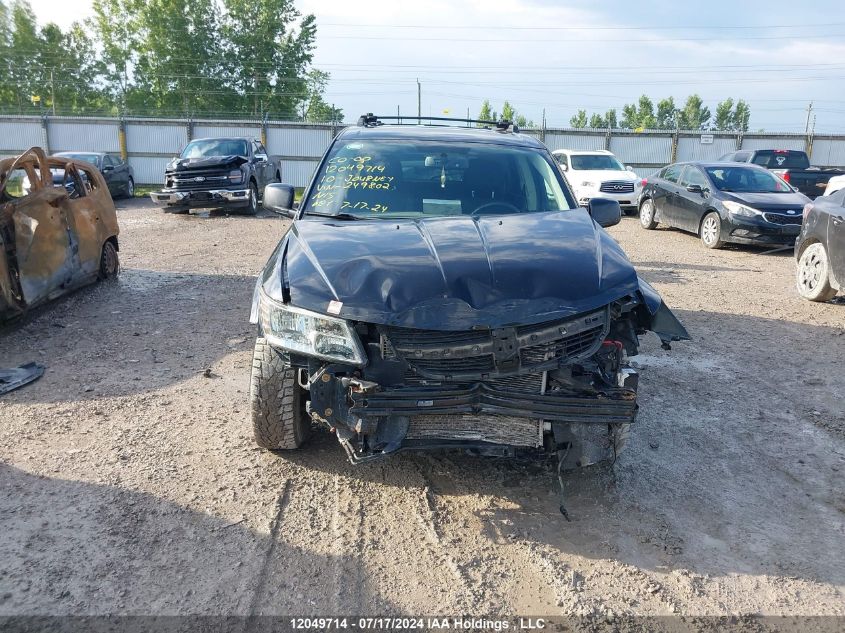 2010 Dodge Journey Sxt VIN: 3D4PG5FV5AT249802 Lot: 12049714