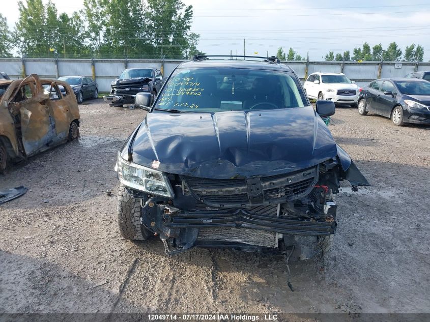 2010 Dodge Journey Sxt VIN: 3D4PG5FV5AT249802 Lot: 12049714