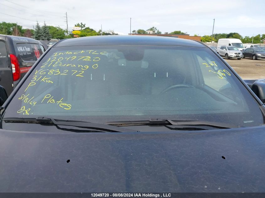 2021 Dodge Durango VIN: 1C4SDJFT3MC683272 Lot: 12049720