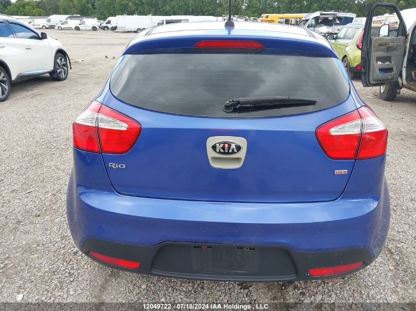 2014 Kia Rio VIN: KNADM5A33E6926597 Lot: 12049722