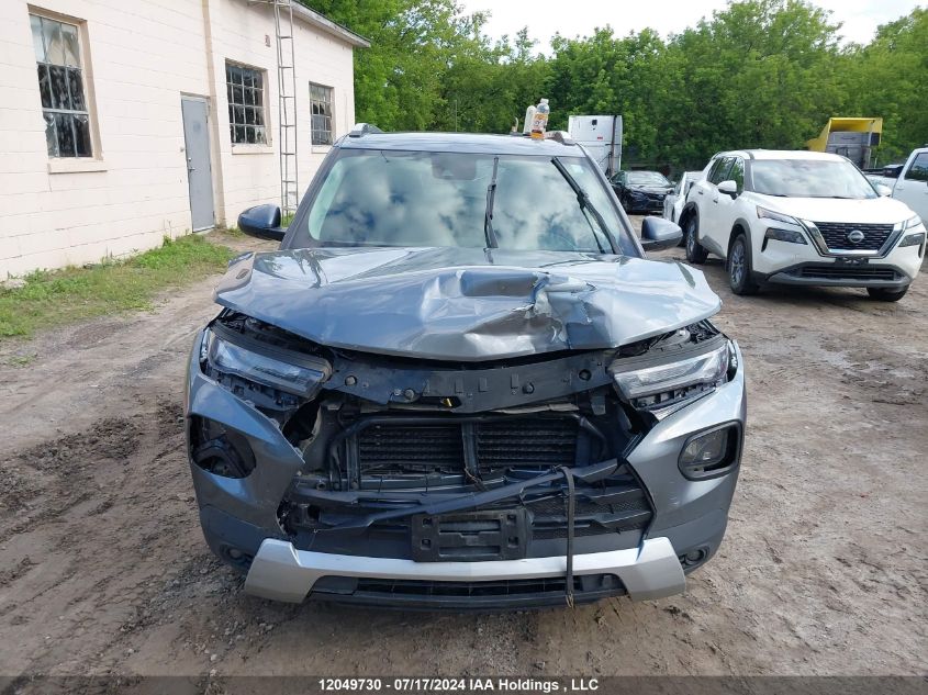 2022 Chevrolet Trailblazer VIN: KL79MPSL2NB075917 Lot: 12049730